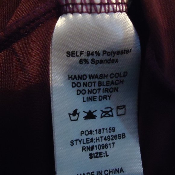 Plunge Sleeveless Bodysuit Large - Picture 7 of 7